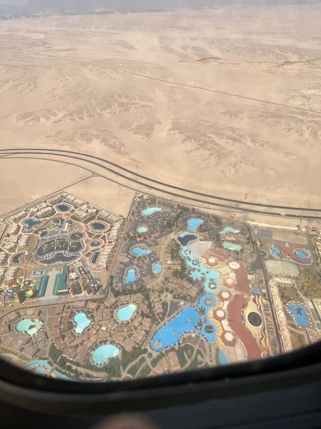 Aerial View | Cairo to Hurghada | Egyptair