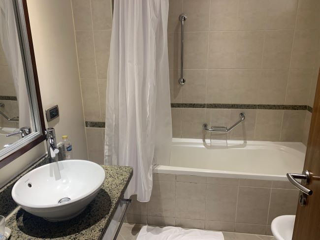Bathroom | 1 Bedroom Apartment | Staybridge Suites Citystars | IHG | Cairo | Egypt