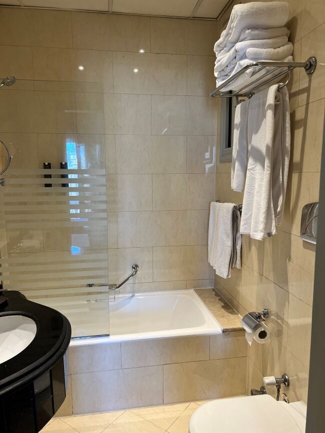 Bathroom | Steigenberger Cecil Hotel | Alexandria | Egypt