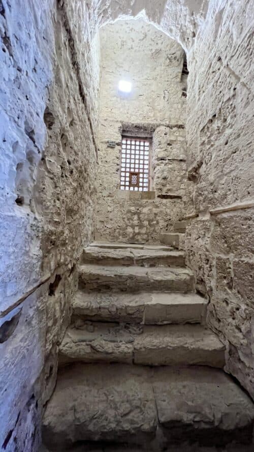 Stairs inside the Citadel of Qaitbay | Alexandria | Egypt