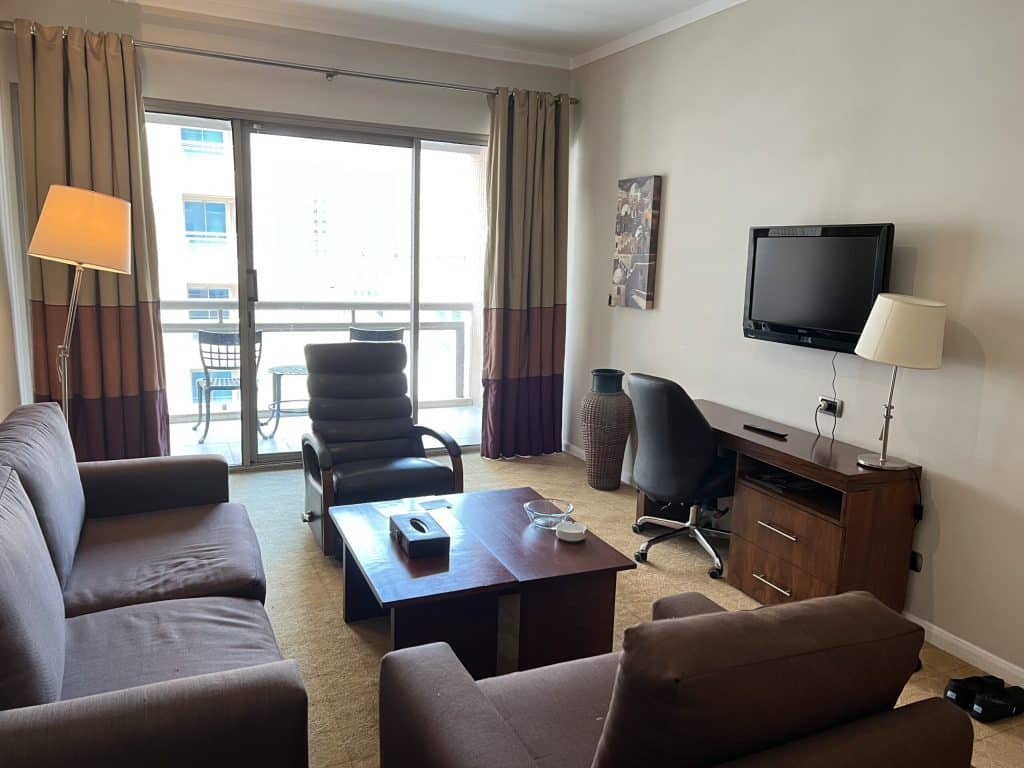 Living Room | 1 bed apartment | Staybridge Suites Citystars | IHG | Cairo | Egypt
