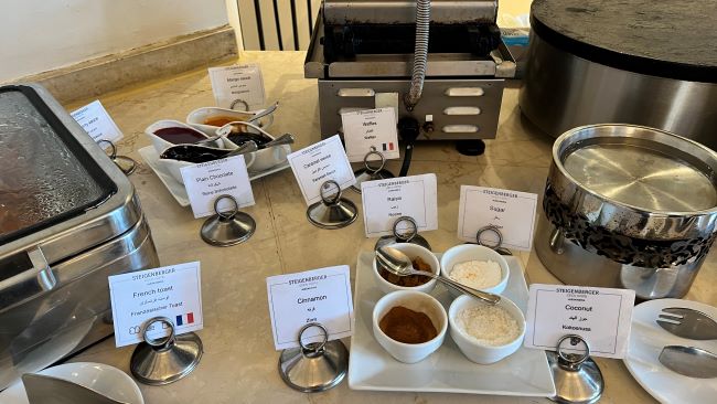 Restaurant | Breakfast | Steigenberger Cecil Hotel | Alexandria | Egypt