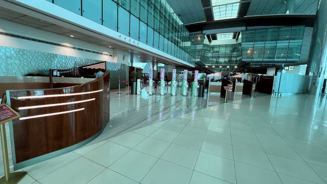 Dubai Airport T3 Emirates Business Class Lounge