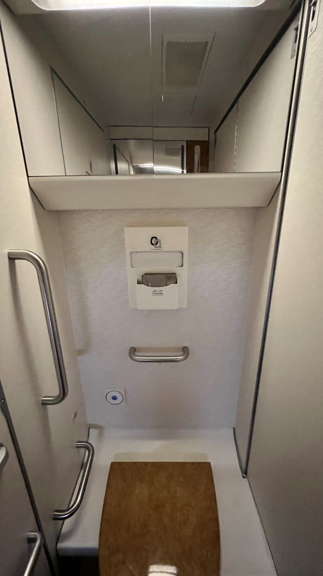 Emirates A380 Business Class Bathroom
