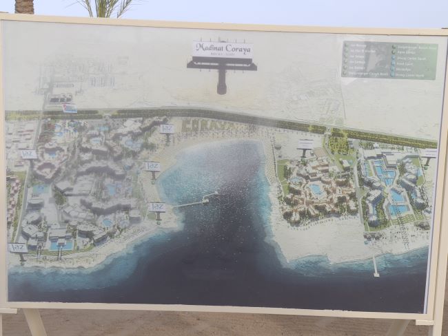 Hotel Map | Steigenberger Coraya Beach Resort | Marsa Alam | Egypt