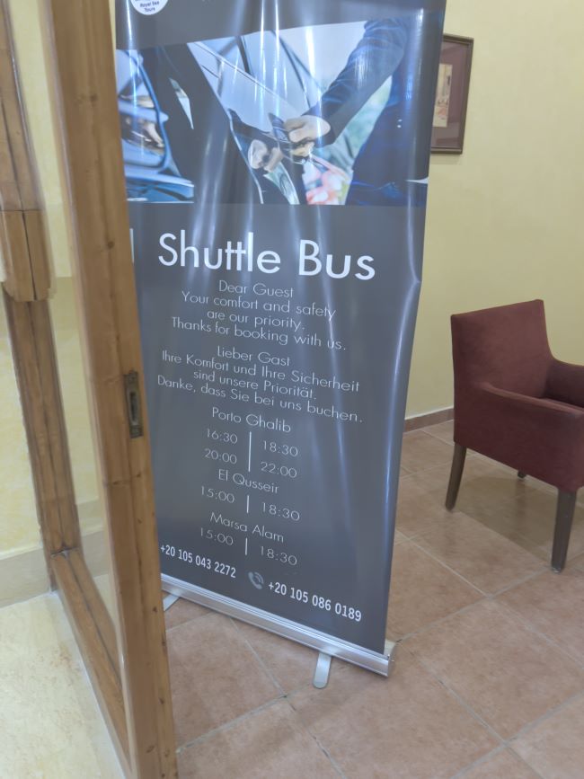 Shuttle Bus | Steigenberger Coraya Beach Resort | Marsa Alam | Egypt