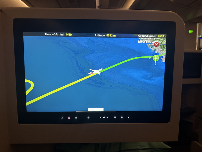 Air Mauritius | A350-900 | Business Class | Route Map