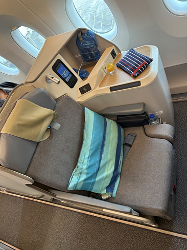 Air Mauritius | A350-900 | Business Class Seat