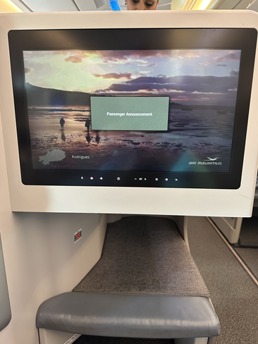 Air Mauritius | A350-900 | Business Class Seat