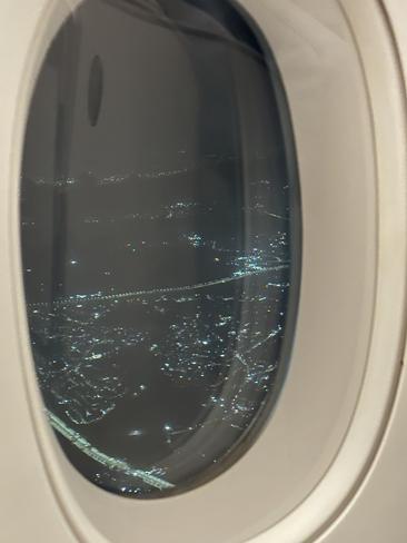 Air Mauritius | A350-900 | Business Class | View from Above (Mumbai)