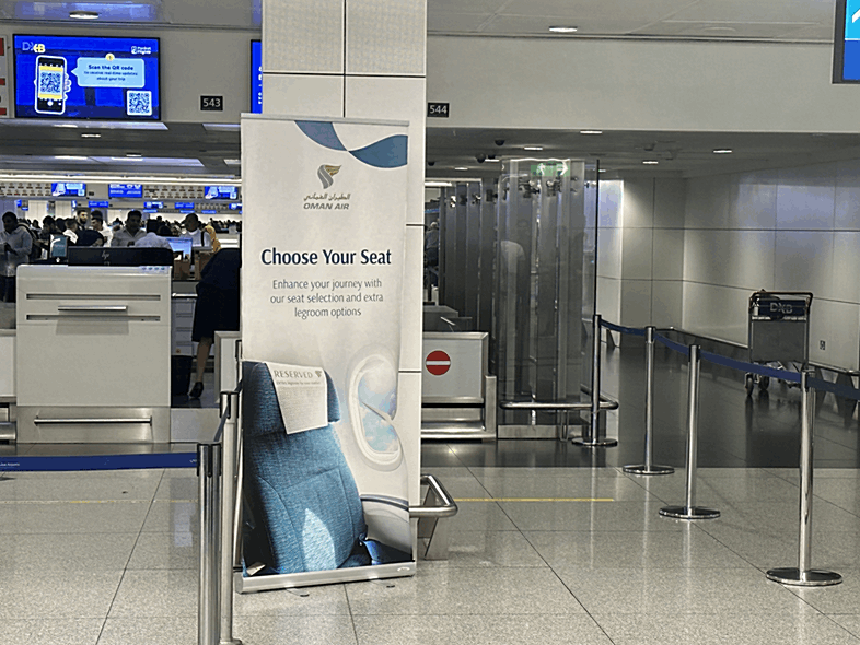 Dubai Airport | Terminal 1 | Check-in Counter (Business Class)