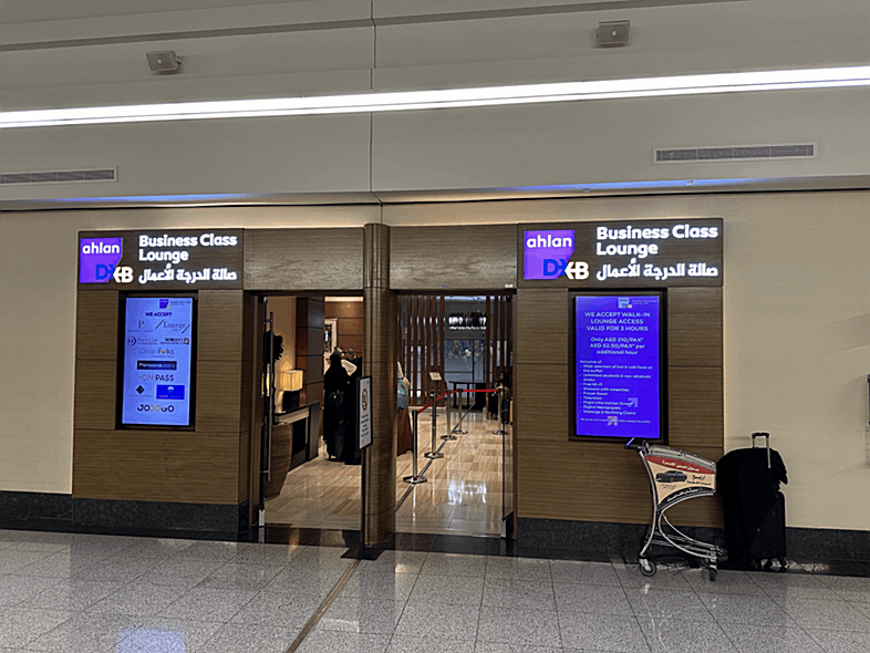 Dubai Airport | Ahlan Business Class Lounge