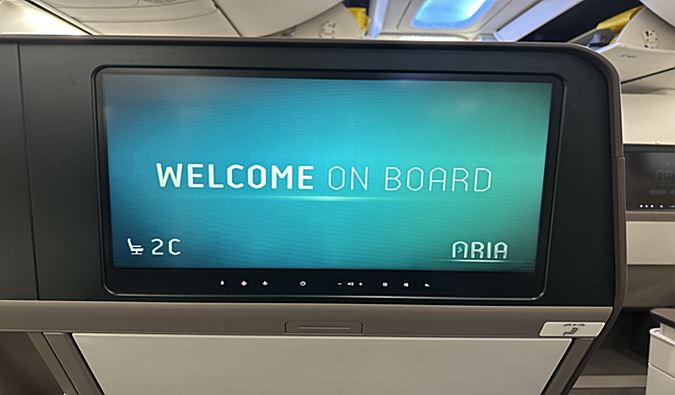 Oman Air 737 Max | In-Flight Entertainment