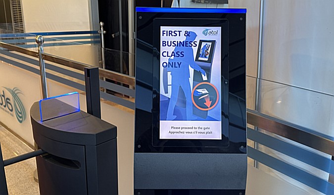 Premium Lane for Business and First Class Passengers Mauritius Airport