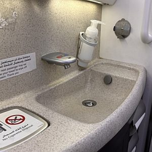 Saudia Business Class 787-10 Bathroom